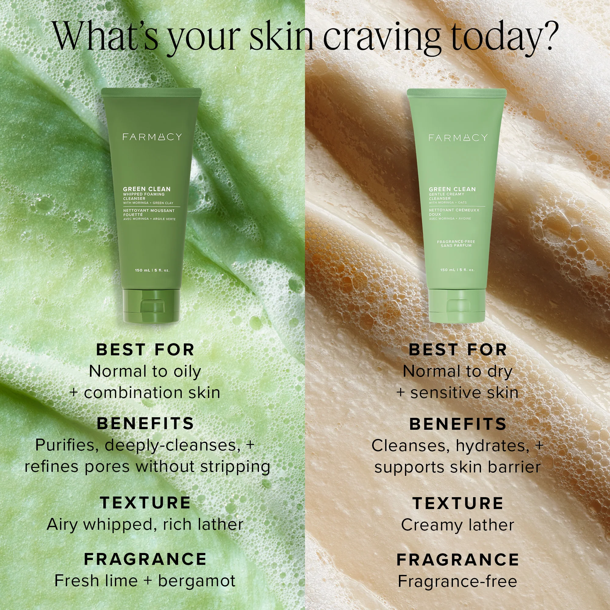 Green Clean Whipped Foaming Cleanser Mini - Image 5