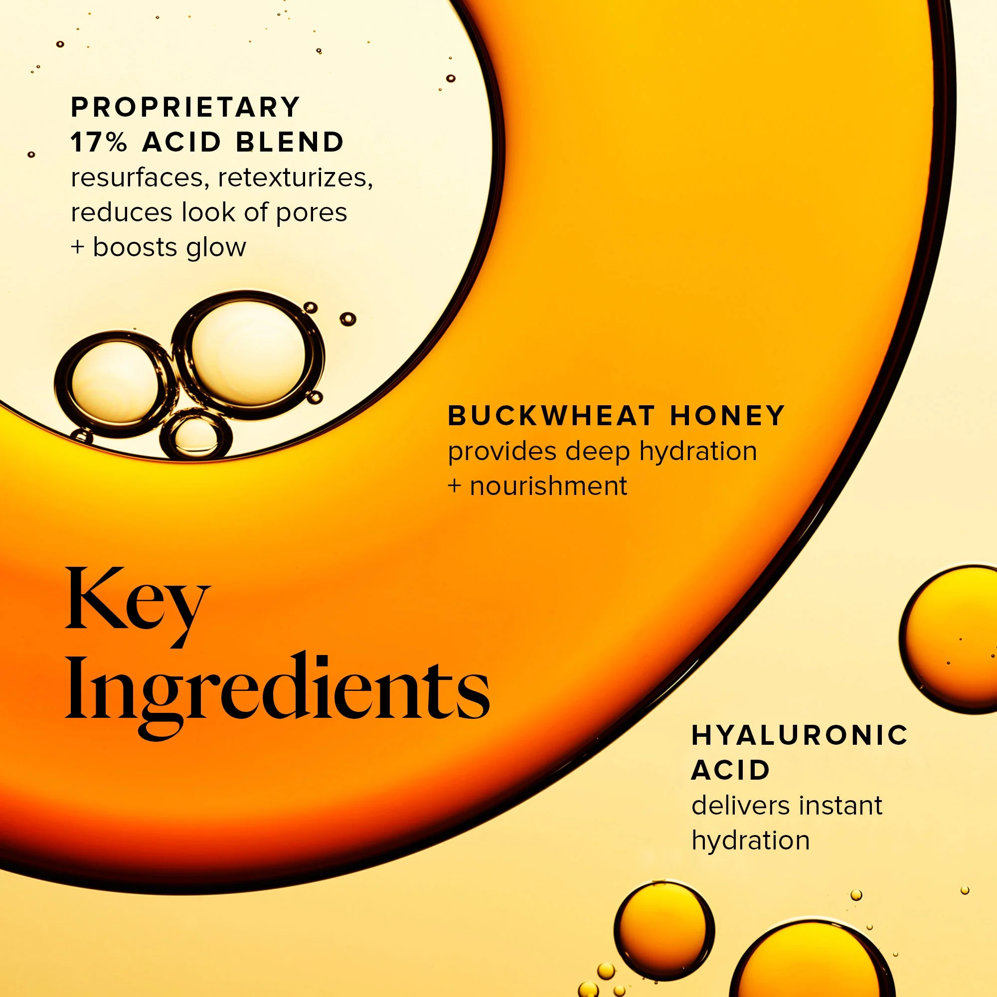 Honey Glow 17% AHA + BHA Resurfacing Acid Serum Gift ($60 Value) - Image 6